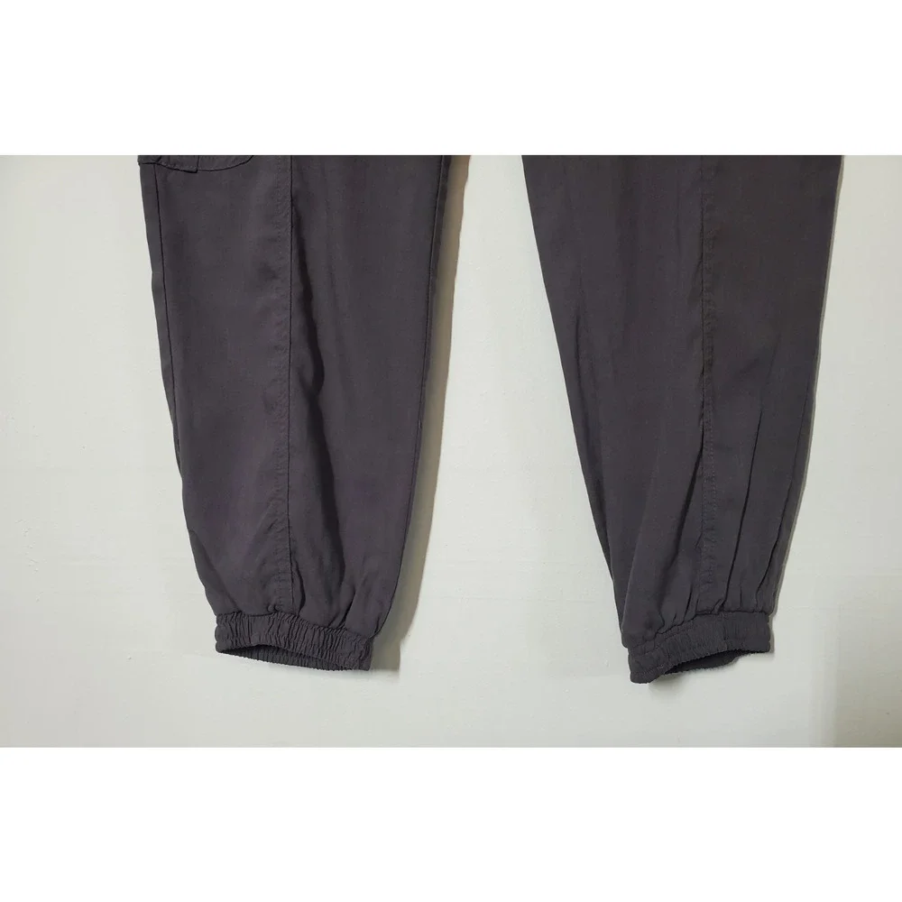 Cloth & Stone Pants Womens‎ XS Tencel Joggers Gray Cargo Pockets Lyocell
